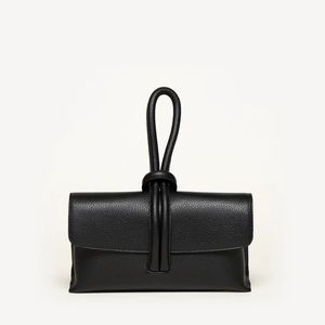 M.Gemi The Francesca Convertible Crossbody Purse - Black